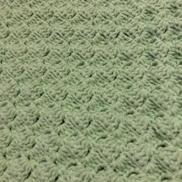 Feels like Butta Handmade Crochet Baby Blanket - Picture 6 of 11
